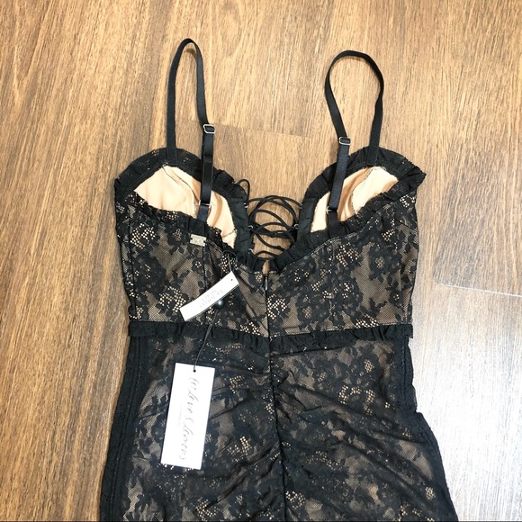 For Love And Lemons Gracie Lace High-low Slip - Picture 9 of 11